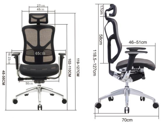 office desk chair mesh