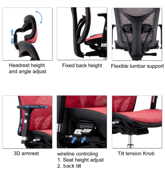 Office Mesh Chair Seating