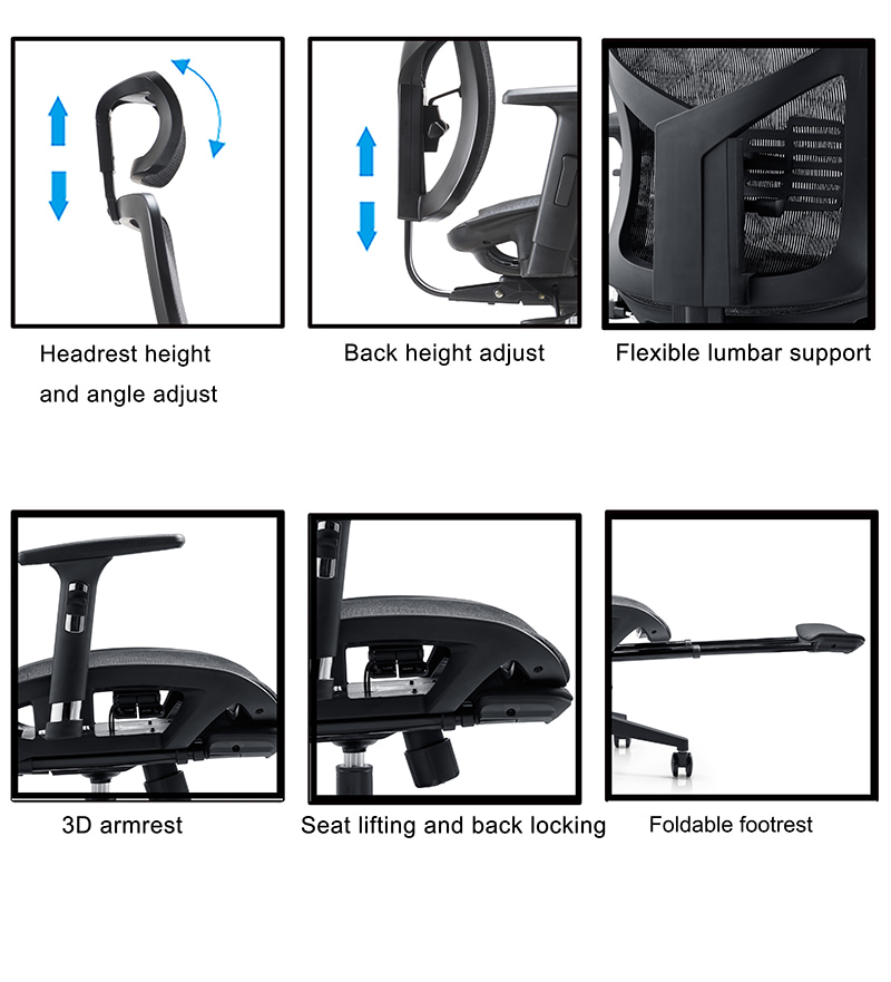 Ergomax Ergonomic Office Computer Chair