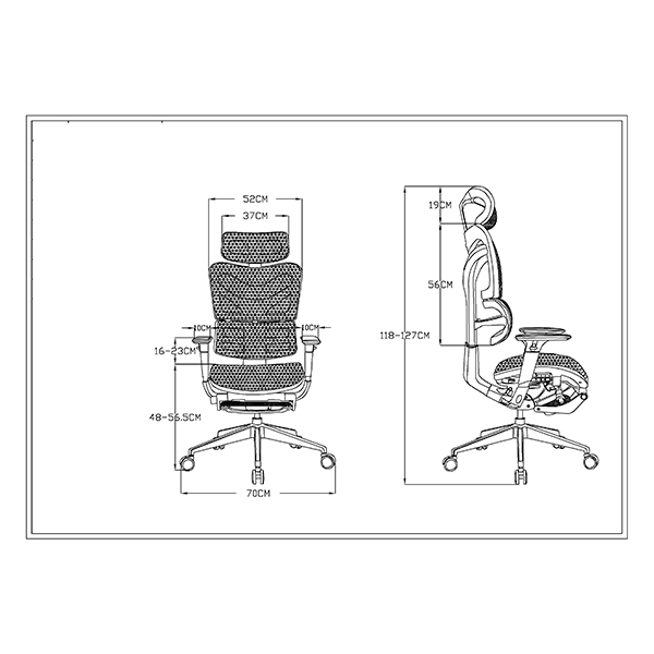 mesh chair office seat
