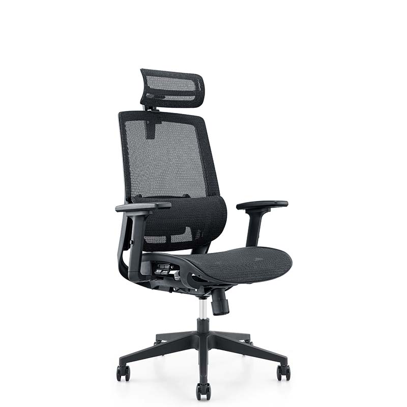 Wholesale Comfortable Adjustable High Back Ergonomic Office Chair With 3D Headrest