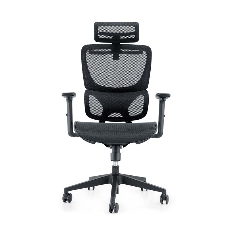 Adjustable Black Mesh Adjustable Back Chair Computer Desk Swivel Office Chair