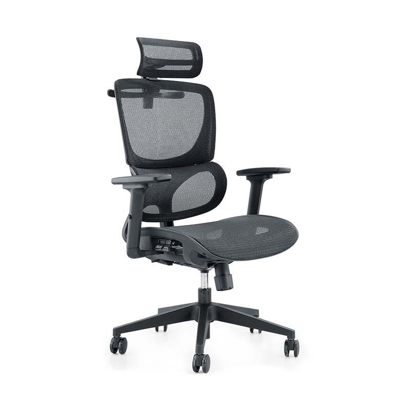 Adjustable Black Mesh Adjustable Back Chair Computer Desk Swivel Office Chair