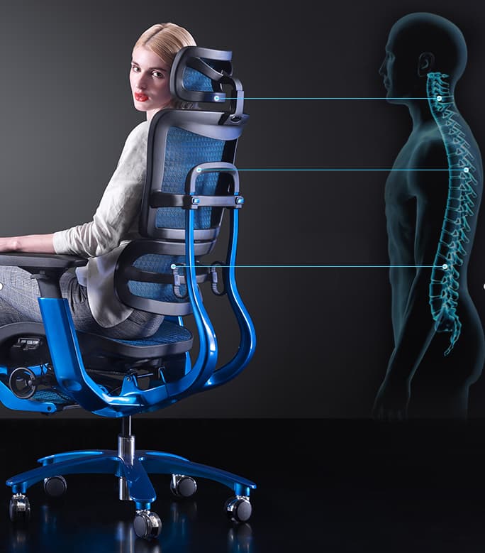 Ergonomic Gaming Chair With Lumbar