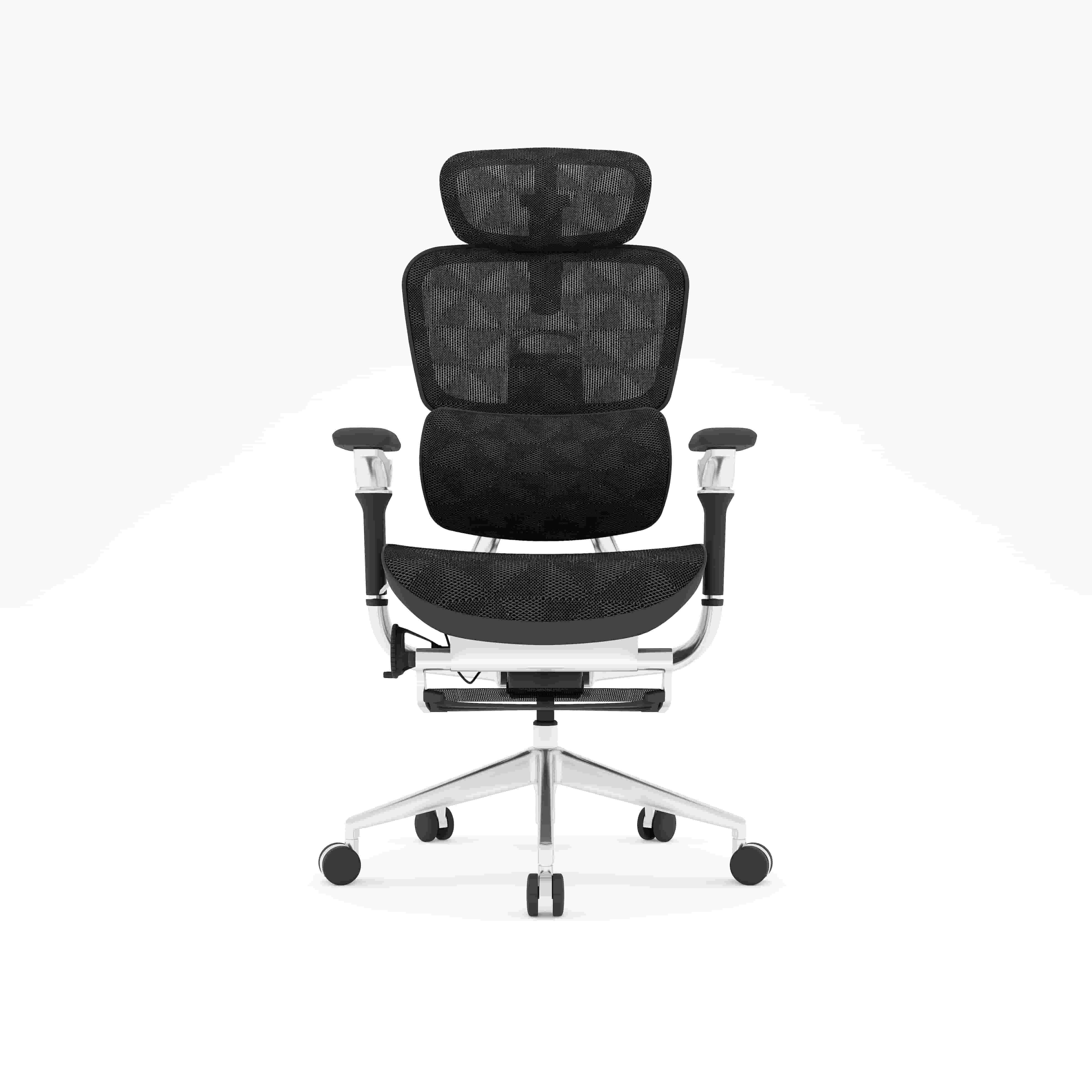 Adjustable Mesh Chair with Cushioned Lumbar – BD 132