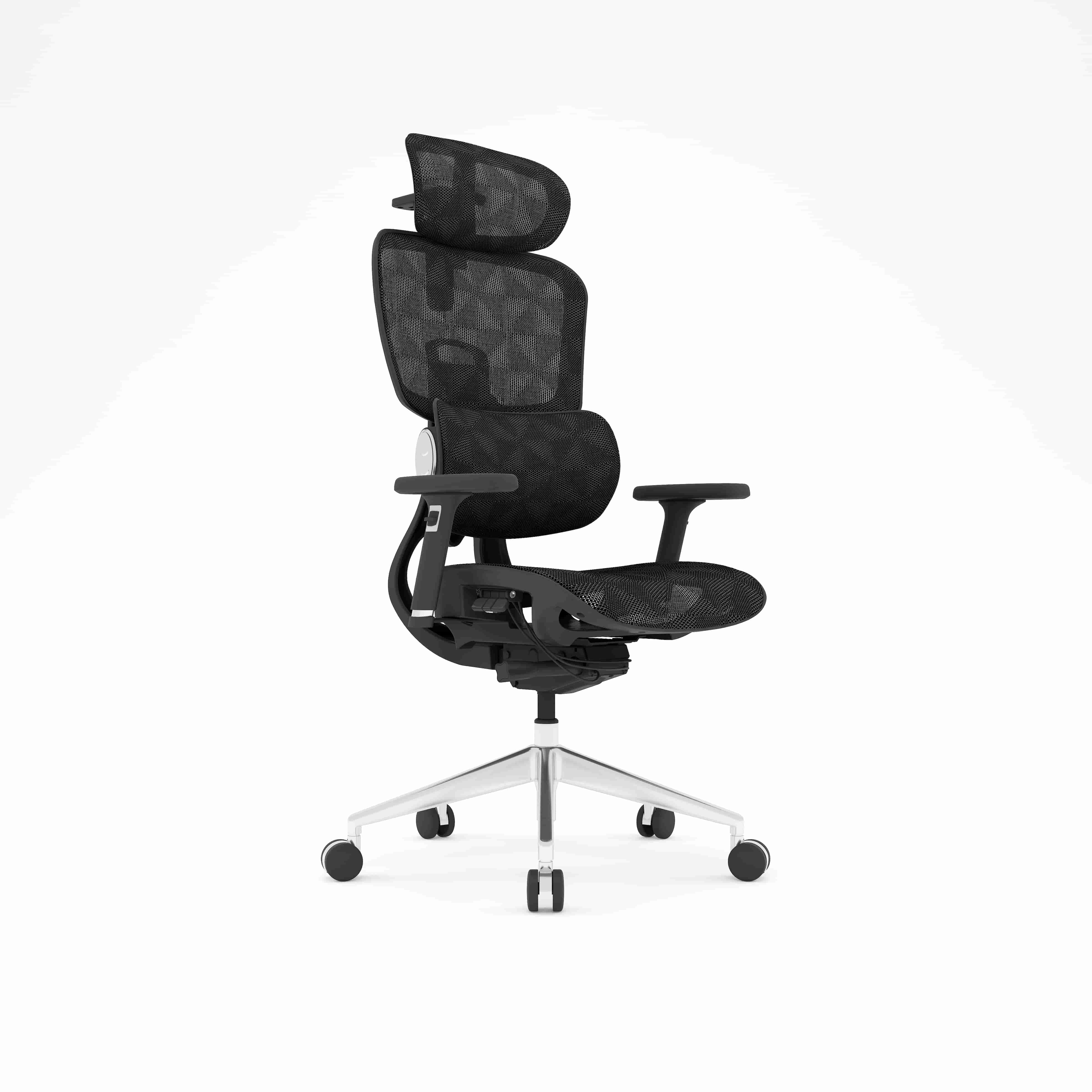 Cushioned Lumbar Adjustable Office Chair – BD 142
