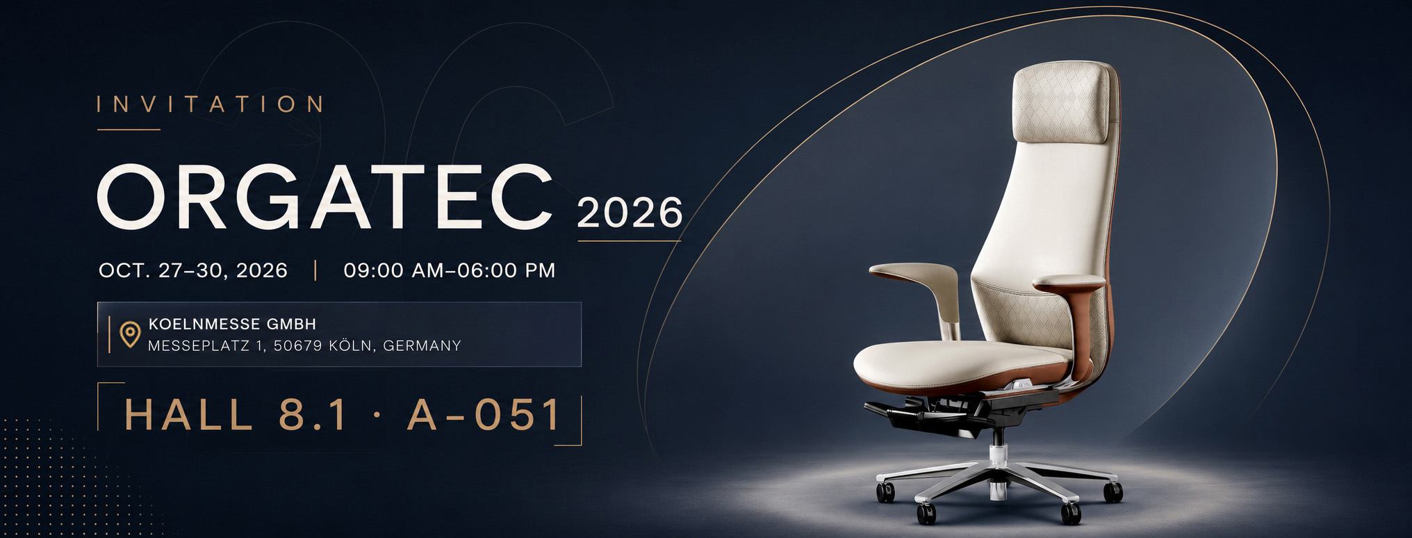 OFC Will Exhibit at ORGATEC 2026 in Cologne, Germany